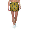 Gold Polka Dot Mini Skirt-grizzshop