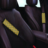 Gold Polka Dot Seat Belt Cover-grizzshop