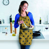 Gold Polka Dot Women's Apron-grizzshop