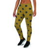 Gold Polka Dot Women's Joggers-grizzshop