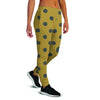 Gold Polka Dot Women's Joggers-grizzshop