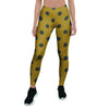 Gold Polka Dot Women's Leggings-grizzshop