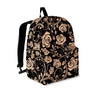 Gold Rose Floral Backpack-grizzshop