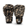 Gold Rose Floral Boxing Gloves-grizzshop
