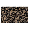 Gold Rose Floral Door Mat-grizzshop