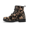 Gold Rose Floral Men's Boots-grizzshop