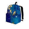 Gold Sapphire Marble Backpack-grizzshop