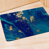 Gold Sapphire Marble Door Mat-grizzshop