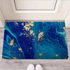 Gold Sapphire Marble Door Mat-grizzshop