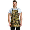 Gold Star Pattern Print Men's Apron-grizzshop