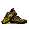 Gold Star Pattern Print Sneaker Shoes For Men Women-grizzshop