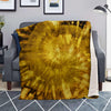 Gold Tie Dye Blanket-grizzshop