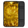 Gold Tie Dye Car Console Cover-grizzshop