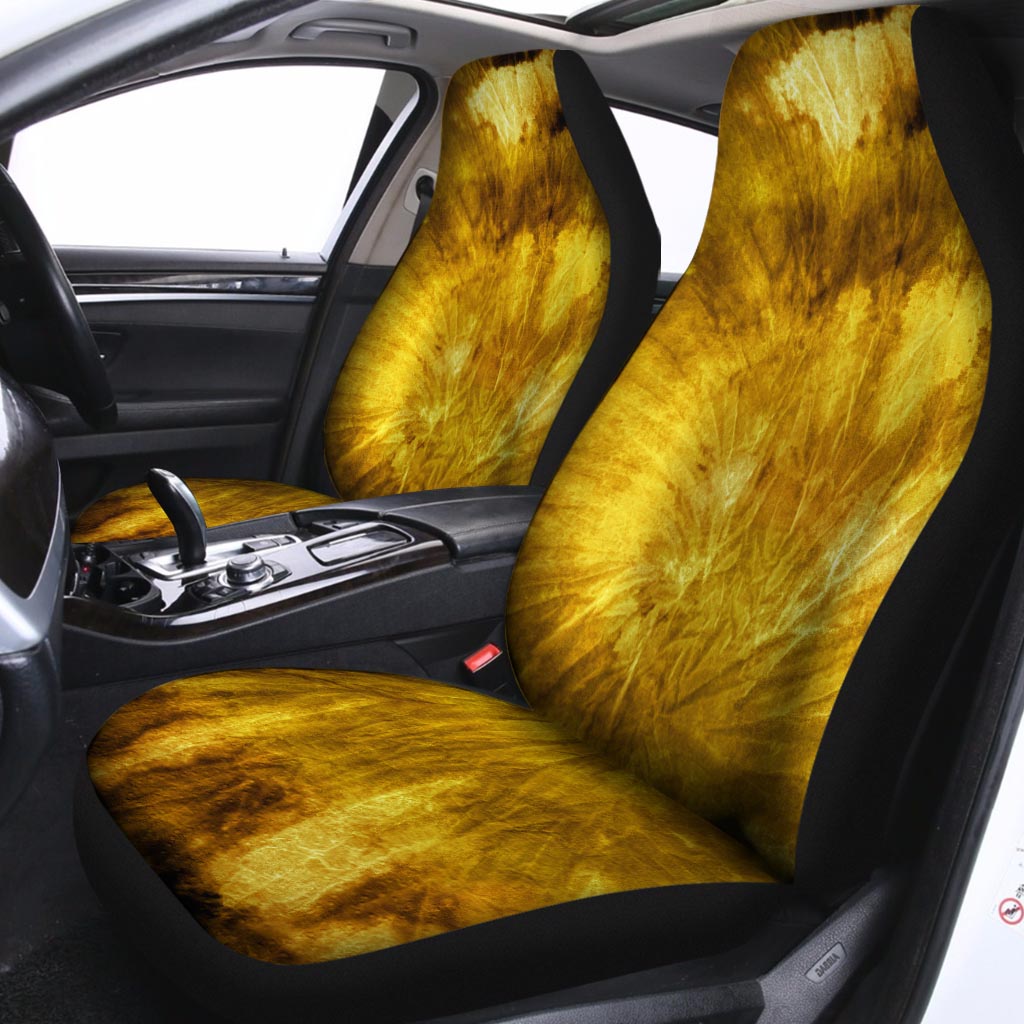 Gold Tie Dye Car Seat Covers-grizzshop