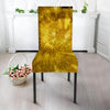 Gold Tie Dye Chair Cover-grizzshop