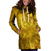 Gold Tie Dye Hoodie Dress-grizzshop