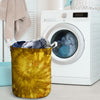 Gold Tie Dye Laundry Basket-grizzshop