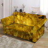 Gold Tie Dye Loveseat Cover-grizzshop