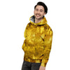 Gold Tie Dye Men's Hoodie-grizzshop