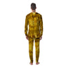 Gold Tie Dye Men's Pajamas-grizzshop