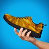 Gold Tie Dye Men's Sneakers-grizzshop