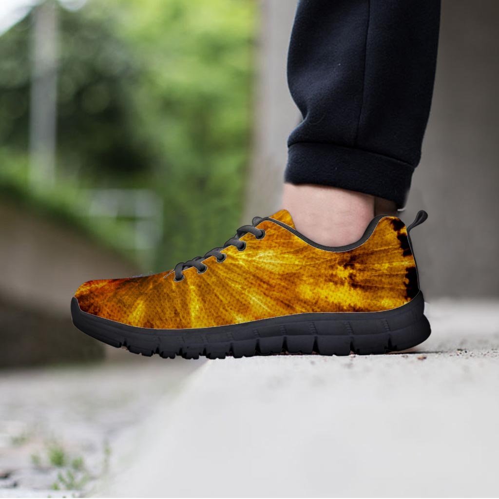 Gold Tie Dye Men's Sneakers-grizzshop