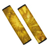 Gold Tie Dye Seat Belt Cover-grizzshop