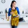 Gold Tie Dye Women's Apron-grizzshop