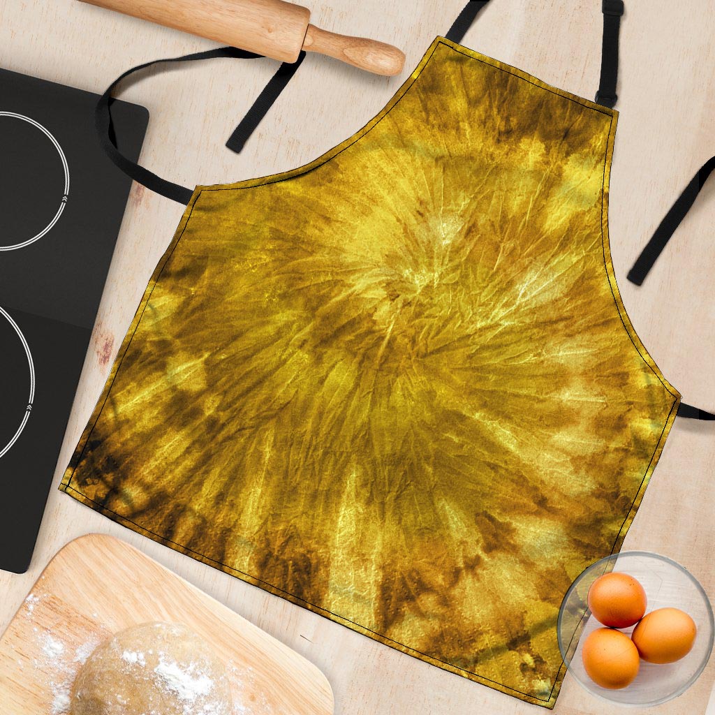 Gold Tie Dye Women's Apron-grizzshop