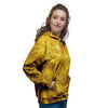 Gold Tie Dye Women's Hoodie-grizzshop