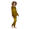 Gold Tie Dye Women's Pajamas-grizzshop