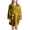 Gold Tie Dye Women's Robe-grizzshop