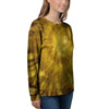 Gold Tie Dye Women's Sweatshirt-grizzshop