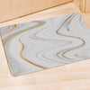 Gold White Marble Door Mat-grizzshop