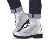 Gold White Marble Men's Boots-grizzshop