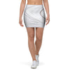 Gold White Marble Mini Skirt-grizzshop