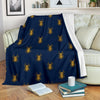 Golden Bug Pattern Print Blanket-grizzshop