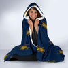 Golden Bug Pattern Print Hooded Blanket-grizzshop