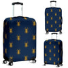 Golden Bug Pattern Print Luggage Cover Protector-grizzshop