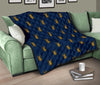 Golden Bug Pattern Print Quilt-grizzshop