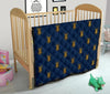 Golden Bug Pattern Print Quilt-grizzshop