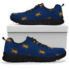 Golden Bug Pattern Print Sneaker Shoes For Men Women-grizzshop