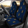 Golden Bug Pattern Print Universal Fit Car Seat Covers-grizzshop