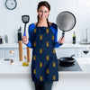 Golden Bug Pattern Print Women's Apron-grizzshop