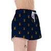 Golden Bug Pattern Print Women's Shorts-grizzshop