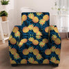 Golden Pineapple Edm Hawaiian Print Armchair Cover-grizzshop