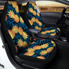 Golden Pineapple Edm Hawaiian Print Car Seat Covers-grizzshop