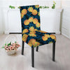 Golden Pineapple Edm Hawaiian Print Chair Cover-grizzshop