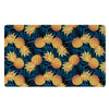 Golden Pineapple Edm Hawaiian Print Door Mat-grizzshop