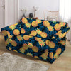 Golden Pineapple Edm Hawaiian Print Loveseat Cover-grizzshop